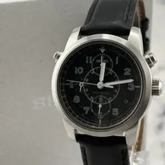 稼動品】セイコー キネティック メンズ 時計 自動巻き 5M42-0G20