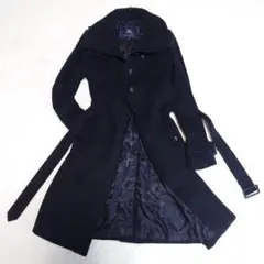 バーバリーロンドン　トレンチコート　カシミヤ　ウール混　ロングコート　40（L）