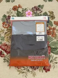 新品未使用 HOTWRAP 半袖シャツ 3枚組 110cm 西松屋 肌着