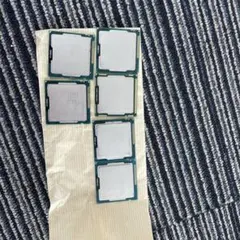 Intel CPU 6個セット まとめ売り 本体