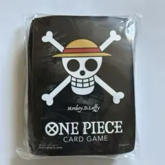 ワンピースカード　リミテッドカードスリーブ　海賊旗 プレミアムマット　ルフィ
