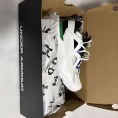 Under Armour HOVR スニーカー ホワイト ブルー グリーンのサムネイル
