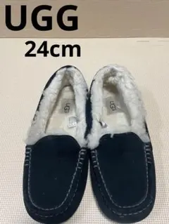 UGG アグ アンスレー ブラック モカシン