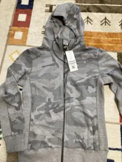 junhashimoto グレー迷彩パーカー サイズ2【Mサイズ】