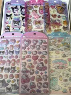 コットンパフィー　ドロップジェリーシール　まとめ売りサンリオ　正規品