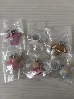 【コンプリート】サンリオキャラクターズ ゆるっとめじるしアクセサリー　ガチャ