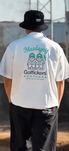 限定品 Golfickers ゴルフィッカーズ モックネックシャツ Lサイズ ②