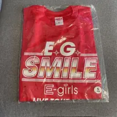 E-girlsEG SMILE LIVE TOUR 2016 Tシャツ Sサイズ