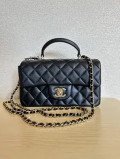 CHANEL トップハンドル ミニマトラッセ フラップバックのサムネイル