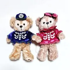 ダッフィー＆シェリーメイ ☆ ぬいぐるみバッジ ハロウィン 【新品＆タグつき】