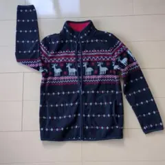 ユニクロ　フリース　150　トナカイ