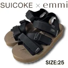 25cm 新品 SUICOKE × emmi KISEE vibram サンダルのサムネイル