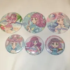 トロピカルージュプリキュア ローラ ラメール 缶バッジ 6個