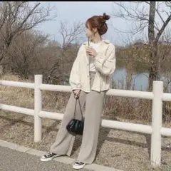 fifth イージーリブパンツ