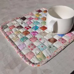 パッチワーク　ミニマット
