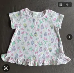 アンパンマン 花柄 Tシャツ 90サイズ