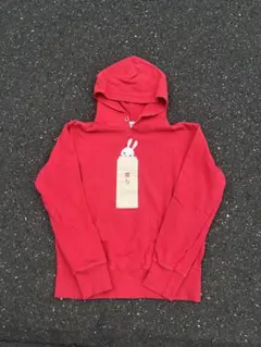 【完売品】CUNE キューン 賞与 おもしろ パーカー 短丈 うさぎ かわいいのサムネイル