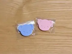 【新品未使用】familiar ピンクマ 2個セット　水色　ピンクのサムネイル