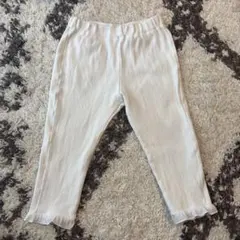 apresles cours ホワイトフリルパンツ　90サイズ