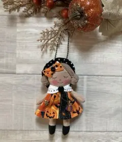 カントリードール　ハロウィン　ドールチャーム