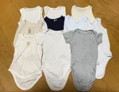 ベビー 肌着 90cm 80cm タンクトップ 半袖　まとめ売り ユニクロ