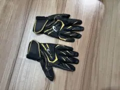 バッティング用手袋 黒と金