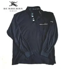 BURBERRY GOLF バーバリー 長袖 ポロシャツ メンズ Lサイズのサムネイル