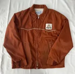 Upstream オレンジ ナイロンジャケット asgrow 企業系 USA製