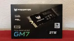 Predator GM6 1TB PCIe Gen4 x4 SSD 外箱付 - メルカリ