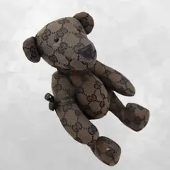 GUCCI 黒色テディベア/陶器×レザー 貯金箱 - メルカリ