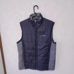 00s NIKE ダウンベスト ドローコード付き archive Y2K テック - メルカリ