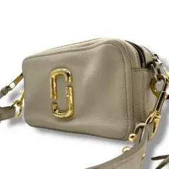 極美品 マークジェイコブス ソフトショット ショルダーバッグ カメラバッグ 本革