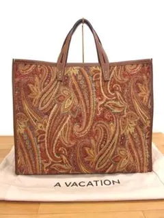 美品 A VACATION TANK ORANGE PAISLEYのサムネイル