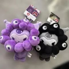 ポムポムプリン、クロミ 黒ミャクミャク カラビナ付き - メルカリ