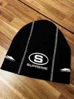 Supreme Racing Panel Beanie Black ビーニー
