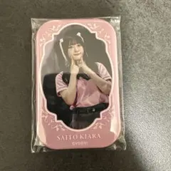 ＝LOVE 齋藤樹愛羅 DMMスクラッチ スクエア缶バッジ