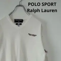 古着 90s Ralph Lauren POLO SPORT Vネック ニット