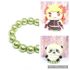 【ぬい活】ぬいぐるみの指定席・ビーズ（ライトグリーン） 転がり防止 スタンド