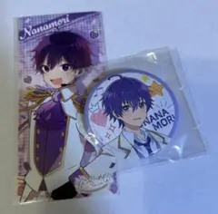 すとぷり　ななもり。くん　缶バッジとステッカー