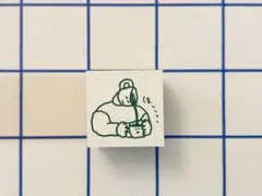 新作　iwahanko. スタンプ　はんこ TEA TIME