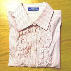 BURBERRY パフスリーブシャツ