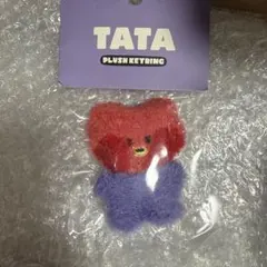 BT21 minini PLUSHキーリング　TATA