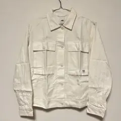 未使用 アメカジ vans セカンド タイプ 白 短丈 コットンジャケット S