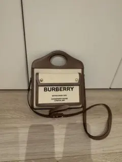 BURBERRY ショルダーバッグ ブラウン/ベージュ