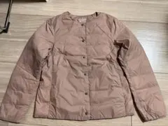 【新品未使用】無印良品 ノーカラー ダウン ジャケット M