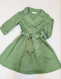 CECIL McBEE オリーブグリーン ミニワンピース 半袖　美品
