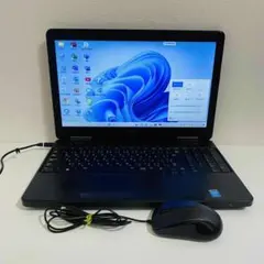 Y753 DellノートパソコンSSD高速WEBカメラWindows11オフィス
