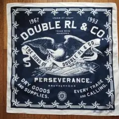DOUBLE RL & CO. バンダナ ネイビー