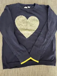 美品　GAP kids 女の子　ニットトップス　150