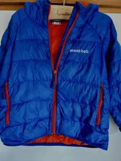 mont-bell ダウンコート 100cm 青